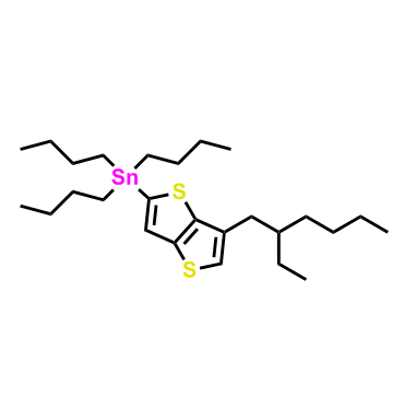 Stannane, tributyl[6-(2-ethylhexyl)thieno[3,2-b]thien-2-yl]-,Stannane, tributyl[6-(2-ethylhexyl)thieno[3,2-b]thien-2-yl]-