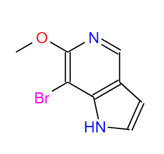 7-溴-6-甲氧基-5-氮杂吲哚,7-Bromo-6-methoxy-1H-pyrrolo[3,2-c]pyridine