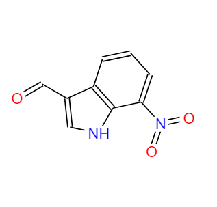 7-硝基吲哚-3-甲醛,7-Nitroindole-3-carboxyaldehyde