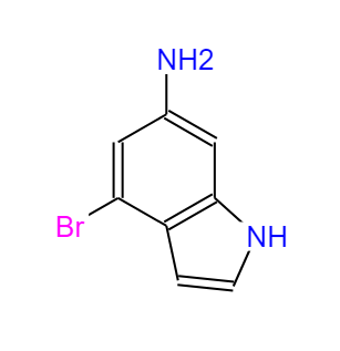 4-溴-6-氨基吲哚,4-Bromo-1H-indol-6-amine