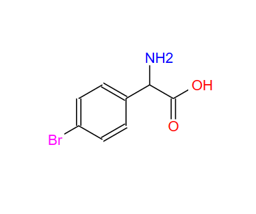 2-氨基-2-(4-溴苯基)乙酸,2-AMINO-2-(4-BROMOPHENYL)ACETIC ACID