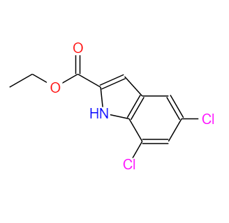 5,7-二氯-1H-吲哚-2-甲酸乙酯,Ethyl5,7-dichloro-1H-indole-2-carboxylate