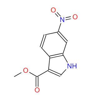 6-硝基吲哚-3-羧酸甲酯,Methyl 6-nitro-1H-indole-3-carboxylate