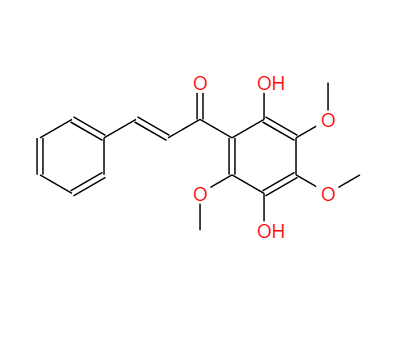 2',5'-二羟基-3',4',6'-三甲氧基查尔酮,3',6'-DIHYDROXY-2',4',5'-TRIMETHOXYCHALCONE