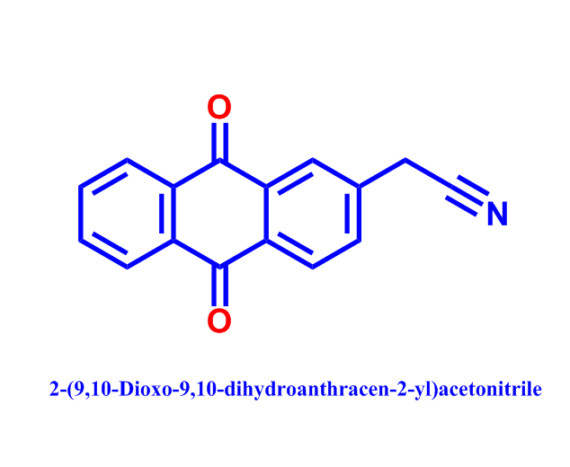 2-(9,10-Dioxo-9,10-dihydroanthracen-2-yl)acetonitrile,2-(9,10-Dioxo-9,10-dihydroanthracen-2-yl)acetonitrile