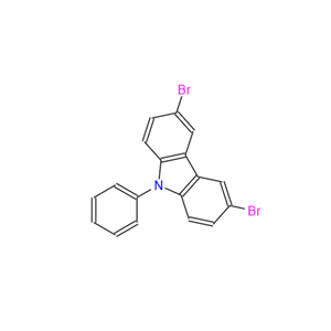 3,6-二溴-9-苯基咔唑；57103-20-5