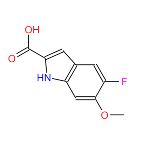 5-氟-6-甲氧基-1H-吲哚-2-羧酸,5-fluoro-6-Methoxy-1H-indole-2-carboxylic acid