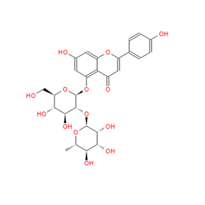 5-[[2-O-(6-脱氧-ALPHA-L-甘露糖基)-BETA-D-吡喃葡萄糖基]氧基]-7-羟基-2-(4-羟基苯基)-4H-1-苯并吡喃-4-酮,Apigenin 5-O-neohesperidoside