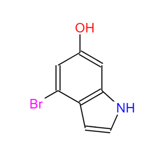 4-溴-1H-吲哚-6-醇,4-Bromo-6-hydroxyindole