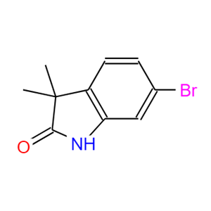 6-溴-3,3-二甲基吲哚啉-2-酮,6-Bromo-3,3-dimethyl-2,3-dihydro-1H-indol-2-one