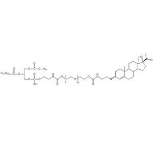 Progestrone-PEG-DSPE，孕酮-聚乙二醇-磷脂