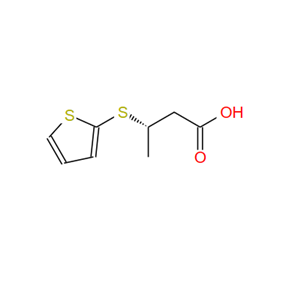 3-（2-噻吩硫基）丁酸