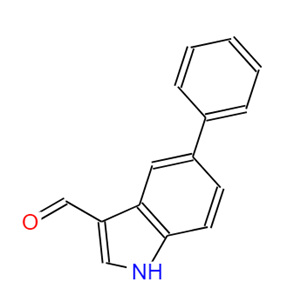 5-苯基吲哚-3-甲醛,5-Phenyl-1H-indole-3-carbaldehyde