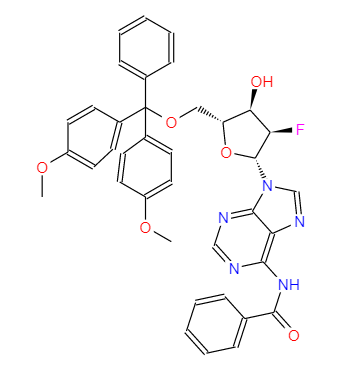 N6-苯甲酰基-5'-O-DMT-2'-氟-脱氧腺苷,DMT-2'-F-Bz-dA