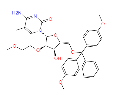 5'-O-(4,4'-dimethoxytrityl)-2'-O-(2-methoxyethyl)-5-methylcytidine,5'-O-(4,4'-dimethoxytrityl)-2'-O-(2-methoxyethyl)-5-methylcytidine