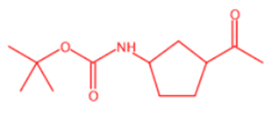 Carbamic acid, N-(3-acetylcyclopentyl)-, 1,1-dimethylethyl ester,Carbamic acid, N-(3-acetylcyclopentyl)-, 1,1-dimethylethyl ester