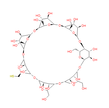 6-巯基-6-去氧-β-环糊精,6-Deoxy-6-mercapto-β-cyclodextrin