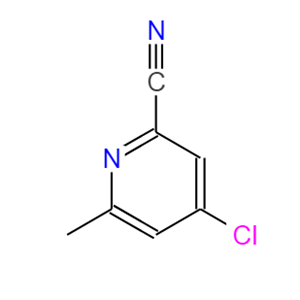 4-氯-6-甲基吡啶腈,4-Chloro-6-methylpicolinonitrile