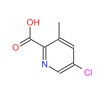 2-羧基-3-甲基-5-氯吡啶,5-Chloro-3-methylpyridine-2-carboxylicacid