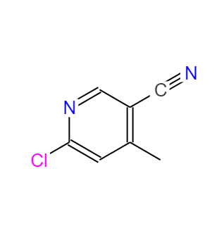 2-氯-4-甲基吡啶-5-甲腈,6-Chloro-4-methylnicotinonitrile