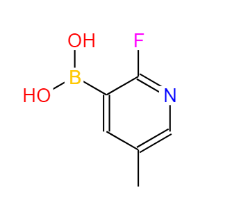 (2-氟-5-甲基吡啶-3-基)硼酸,(2-Fluoro-5-methylpyridin-3-yl)boronicacid