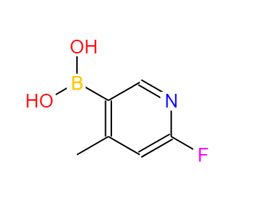 2-氟-4-甲基吡啶-5-硼酸,2-Fluoro-4-methyl-5-pyridineboronicacid