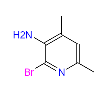 3-氨基-2-溴-4,6-二甲基吡啶,2-Bromo-4,6-dimethyl-pyridin-3-ylamine