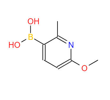 (6-甲氧基-2-甲基吡啶-3-基)硼酸,(6-Methoxy-2-methylpyridin-3-yl)boronicacid
