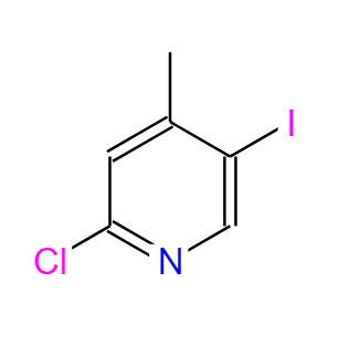 2-氯-4-甲基-5-碘吡啶,Pyridine, 2-chloro-5-iodo-4-methyl-