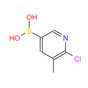 2-氯-3-甲基吡啶-5-硼酸