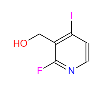 2-氟-3-羟甲基-4-碘吡啶,(2-Fluoro-4-iodopyridin-3-yl)methanol