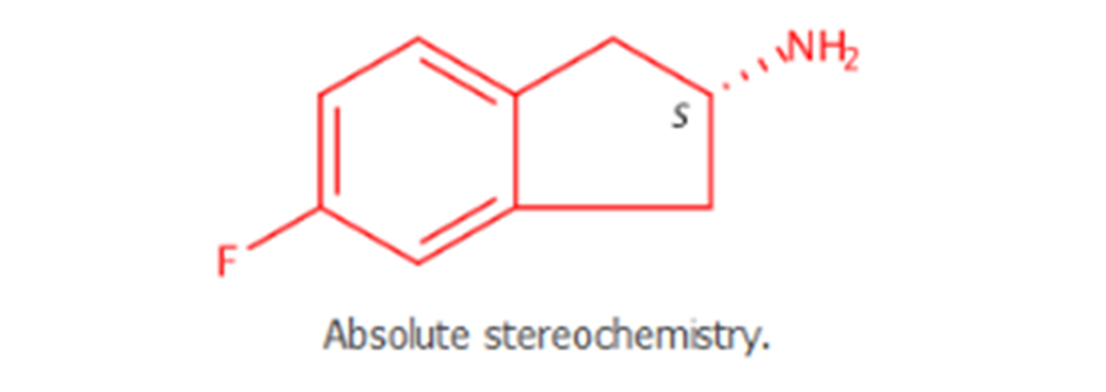 1H-Inden-2-amine, 5-fluoro-2,3-dihydro-, (2S),1H-Inden-2-amine, 5-fluoro-2,3-dihydro-, (2S)