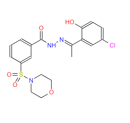 3-(4-吗啉基磺酰基)苯甲酸 (2E)-2-[1-(5-氯-2-羟基苯基)亚乙基]酰肼,SP2509