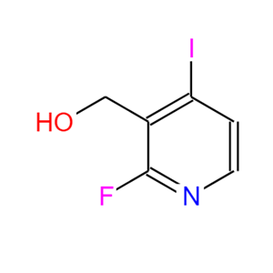 2-氟-3-羟甲基-4-碘吡啶