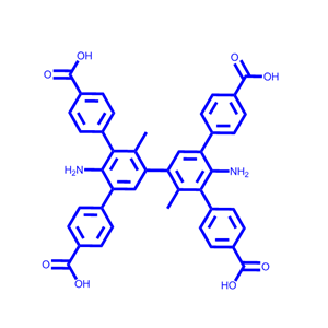 2,2'-二甲基-3,3',5,5'-四(4-羧基苯基)-4,4'-联苯二胺