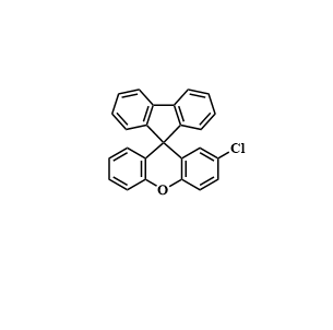 2′-氯螺[9H-芴-9,9′-[9H]氧杂蒽],2′-Chlorospiro[9H-fluorene-9,9′-[9H]xanthene]