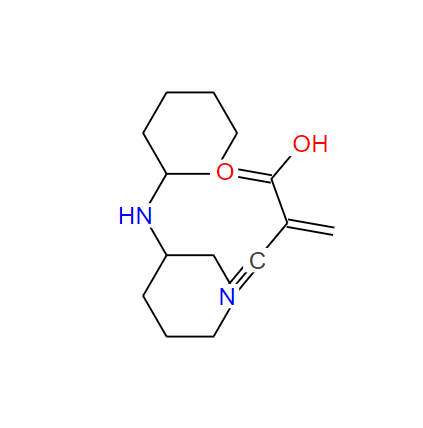 2-氰基丙烯酸环己胺盐(1:1),dicyclohexylamine 2-cyanoacrylate