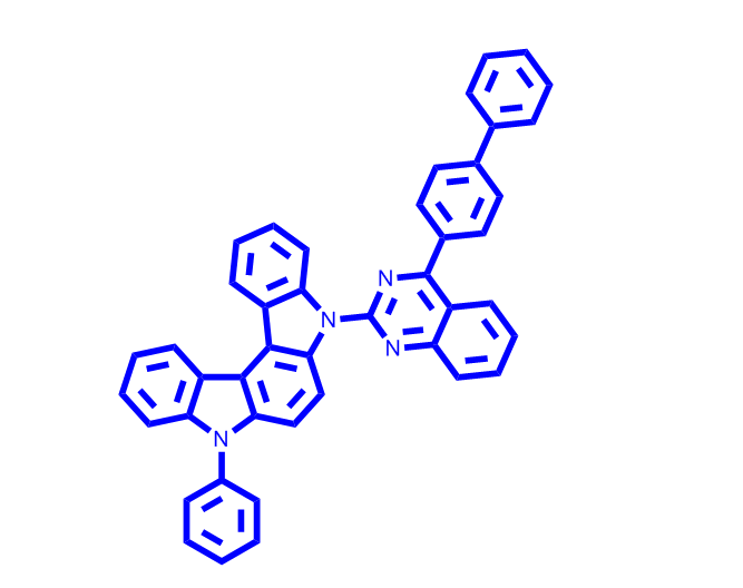 5-(4-([1,1'-聯(lián)苯]-4-基]喹唑啉-2-基)-8-苯基-5,8-二氫吲哚并[2,3-c]咔唑,5-(4-([1,1'-biphenyl]-4-yl)quinazolin-2-yl)-8-phenyl-5,8-dihydroindolo[2,3-c]carbazole