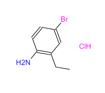 4-溴-2-乙基苯胺,4-BROMO-2-ETHYLANILINE HYDROCHLORIDE