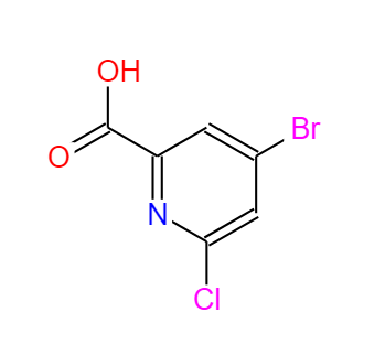 4-溴-6-氯吡啶甲酸,4-Bromo-6-chloropicolinicacid