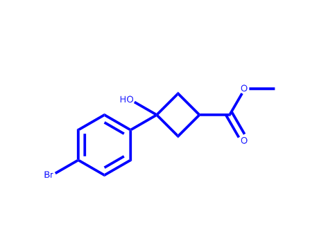 3-(4-溴苯基)-3-羟基环丁烷-1-羧酸甲酯,Methyl3-(4-bromophenyl)-3-hydroxycyclobutane-1-carboxylate
