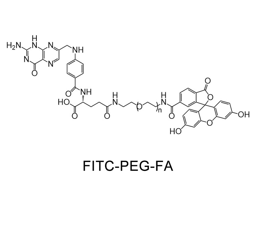 荧光素-聚乙二醇-叶酸,FITC-PEG-FA