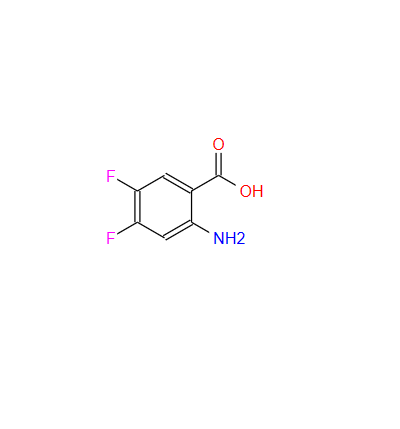 2-氨基-4,5-二氟苯甲酸,2-Amino-4,5-difluorobenzoic acid