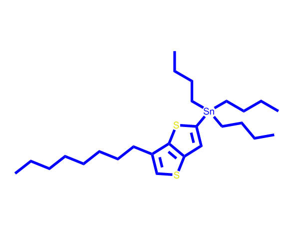 Stannane, tributyl(6-octylthieno[3,2-b]thien-2-yl)-,Stannane, tributyl(6-octylthieno[3,2-b]thien-2-yl)-