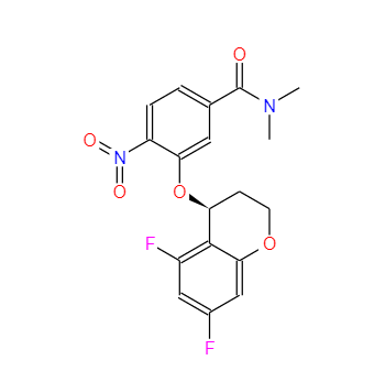 ---,(S)-3-((5,7-Difluorochroman-4-yl)oxy)-N,N-dimethyl-4-nitrobenzamide