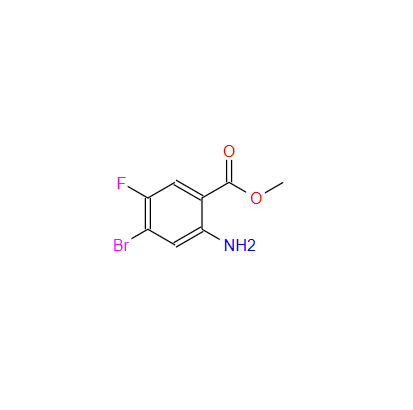 METHYL 2-AMINO-4-BROMO-5-FLUOROBENZOATE,Methyl 2-aMino-4-broMo-5-fluorobenzoate