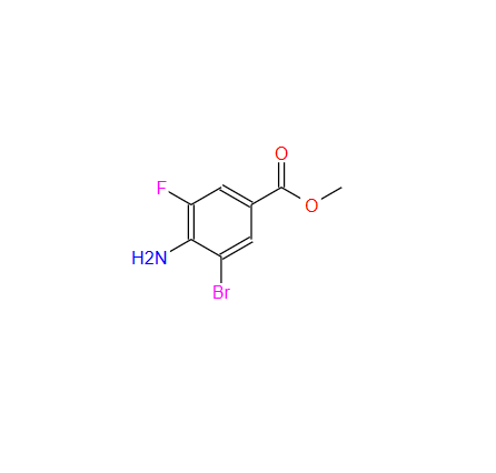 甲基 4-氨基-3-溴-5-氟苯甲酸甲酯,Methyl 4-amino-3-bromo-5-fluorobenzoate