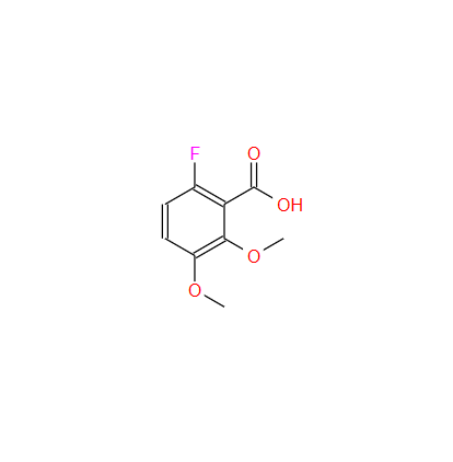 2,3-二甲氧基-6-氟苯甲酸,6-fluoro-2,3-diMethoxybenzoic acid