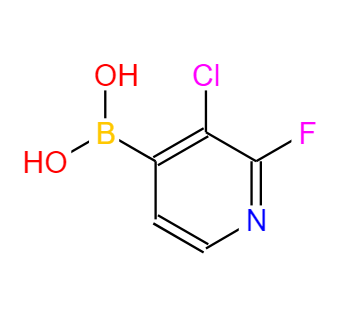 (3-氯-2-氟吡啶-4-基)硼酸,(3-Chloro-2-fluoropyridin-4-yl)boronicacid