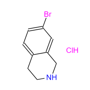 7-溴-1,2,3,4-四氢异喹啉盐酸盐,7-BROMO-1,2,3,4-TETRAHYDROISOQUINOLINE HYDROCHLORIDE